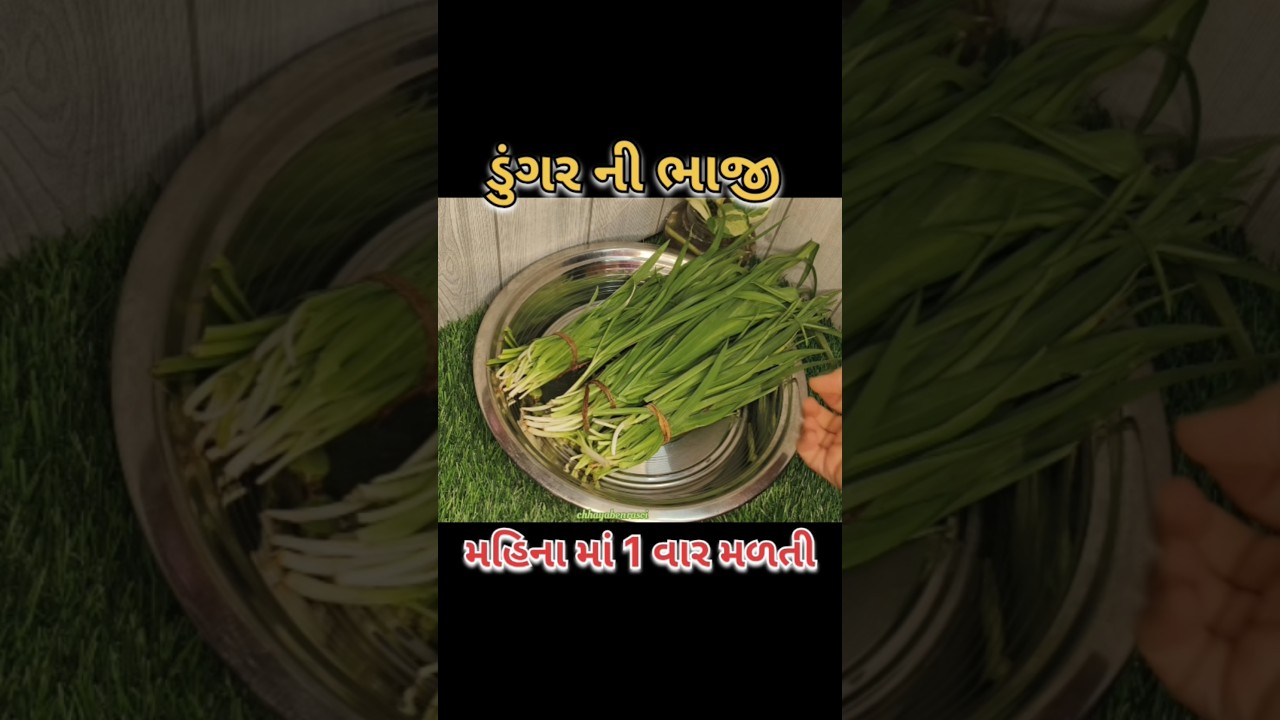 ડુંગર/તુબડી ની ભાજી ના મુઠીયા #youtubeshorts #trendingshorts #villagelife #dang #dungar #song #food