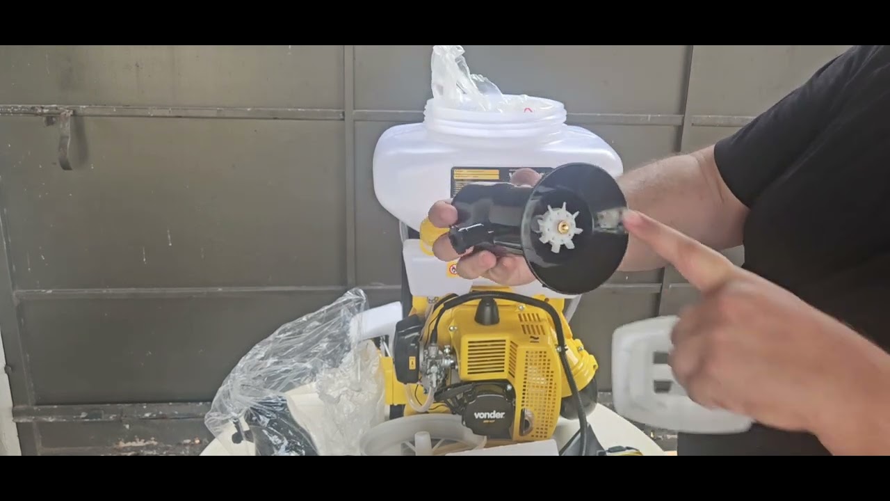 Atomizador e Soprador Costal Vonder UNBOXING