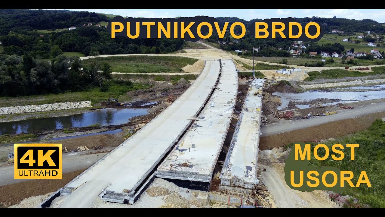 Koridor 5c Tešanj-Doboj. Most Usora i Putnikovo Brdo.