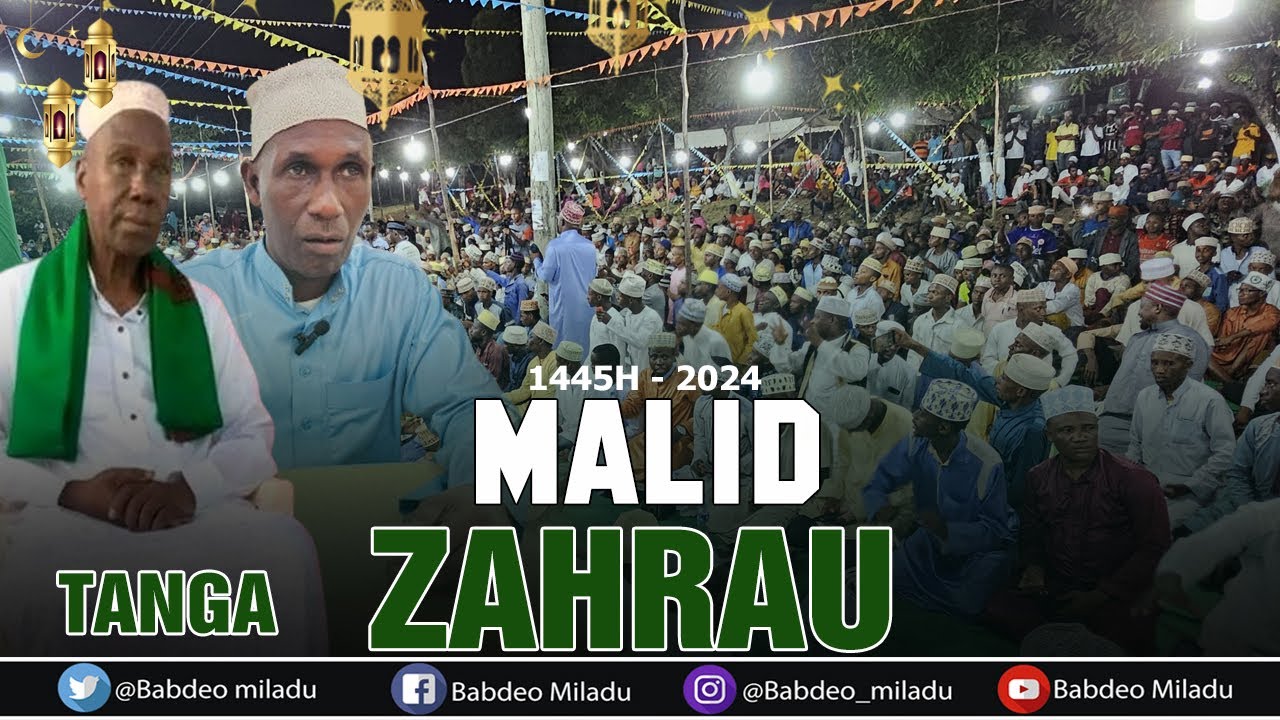 🔴 LIVE: MAULID MADRASAT ZAHARU, 1445H-2024 _ ZAHRAU DAY FEB,21