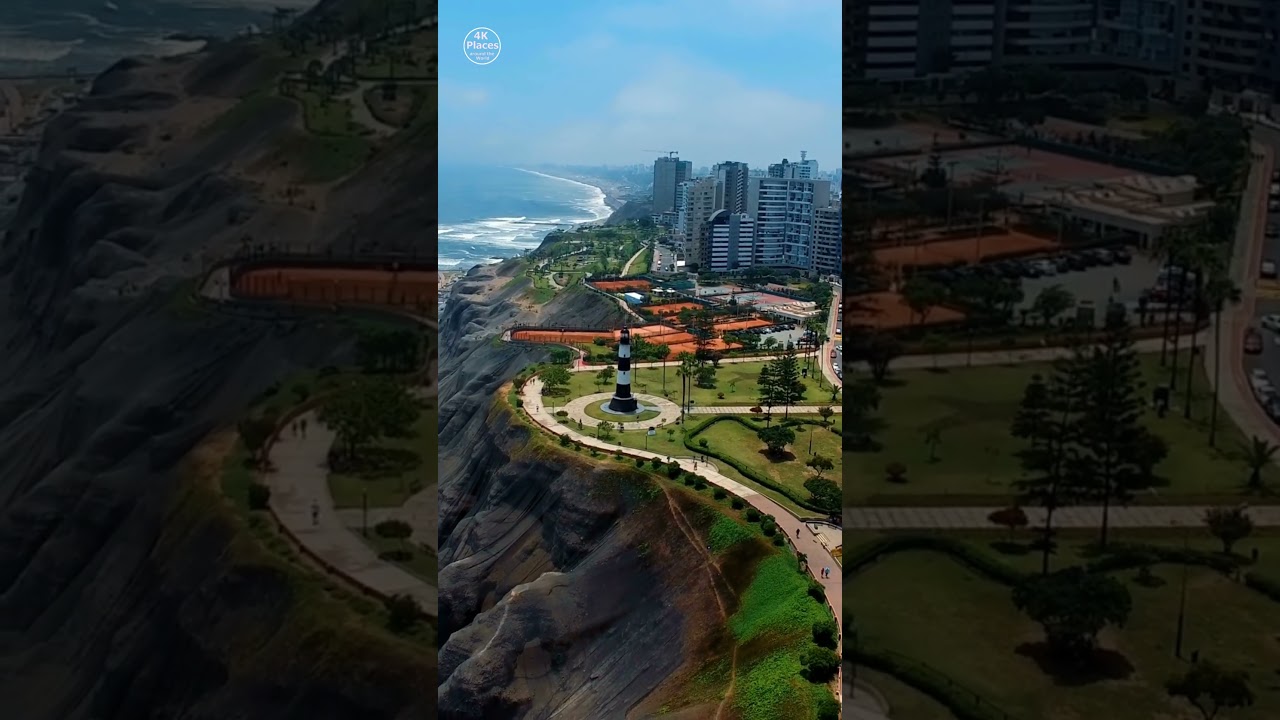 Miraflores: A Vibrant Coastal Town in Peru. #shorts #peru #travel