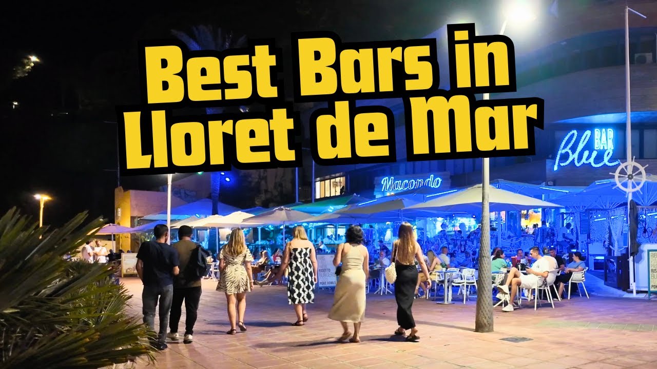 Lloret de Mar Nightlife! 🍹 Exploring the BEST Bars (Karaoke, Sports & €1 Shots!)