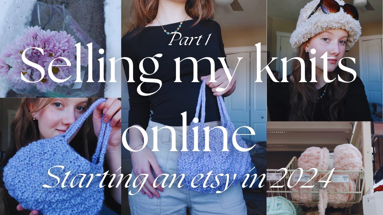 Starting a Knitting Business Online with NO EXPERIENCE - Part 1 | Ideas, yarn and samples