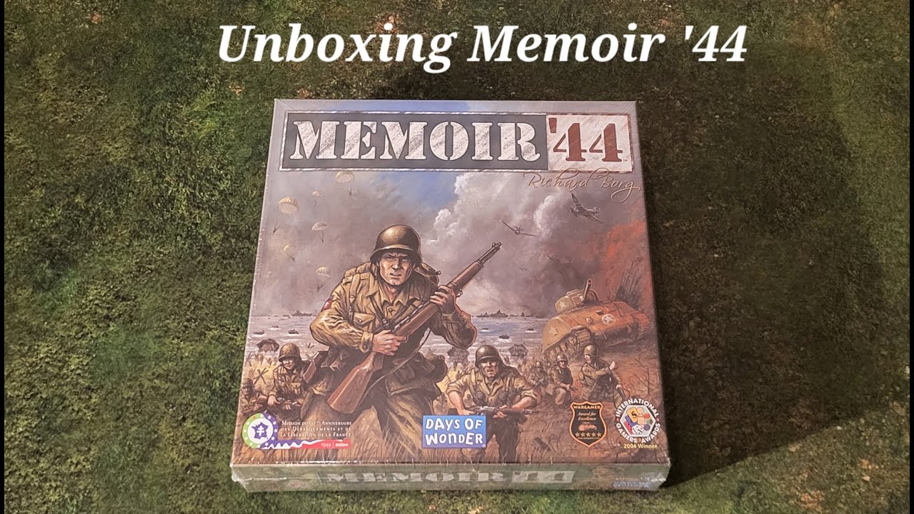 Memoir '44 unboxing video