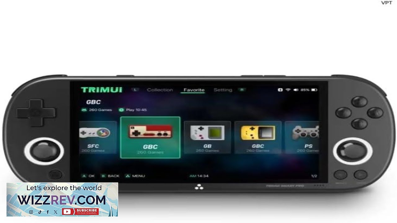 TRIMUI Smart Pro Handheld Game Console Mini Game Player Compatible with More