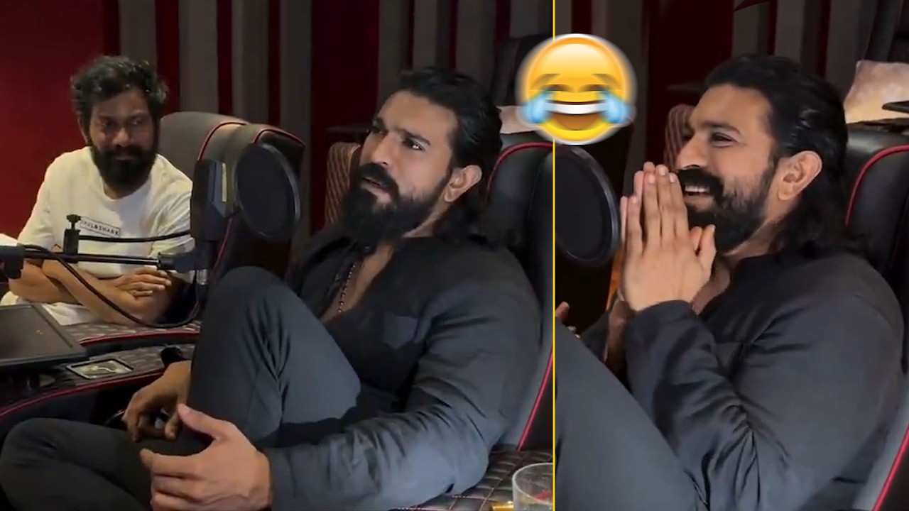 #PEDDI Ram Charan Super Fun with Buchi Babu 😂👌 - Dubbing Completed