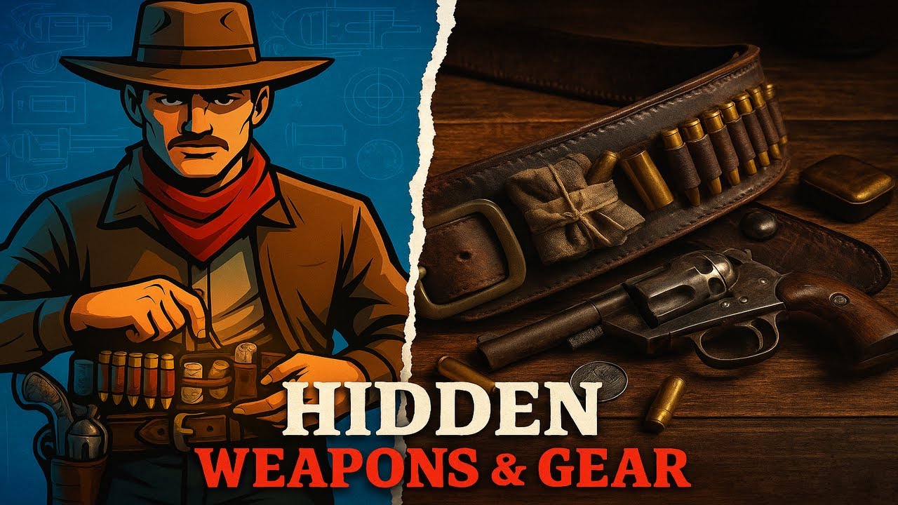 15 HIDDEN Weapons & Gear Cowboys Carried Every Day