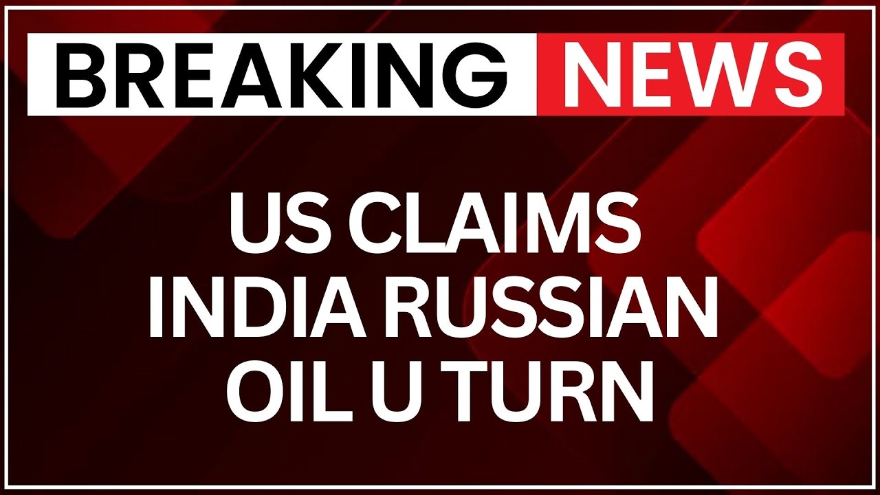 Russian Oil Row: US Claim Sparks Debate, India Stresses Strategic Autonomy | NewsX