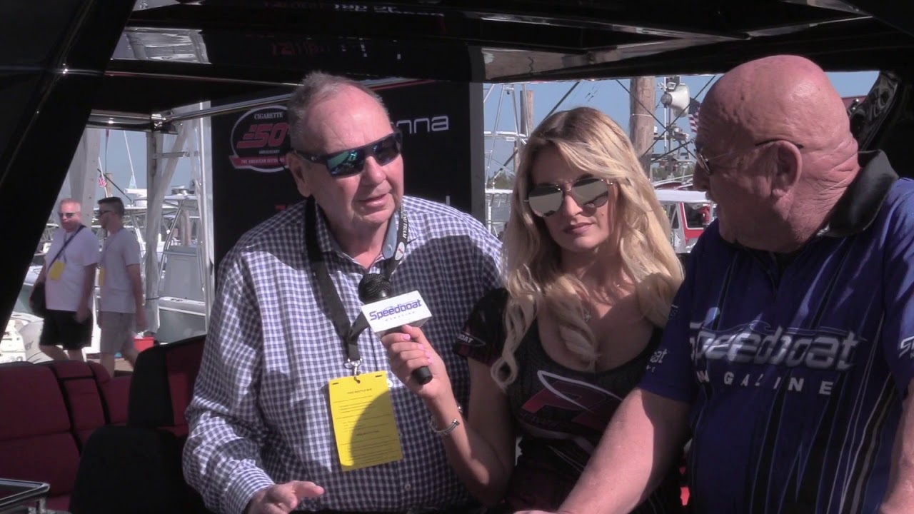 Speedboat Interviews Skip Braver of Cigarette Racing at the 2019 Miami Boat Show