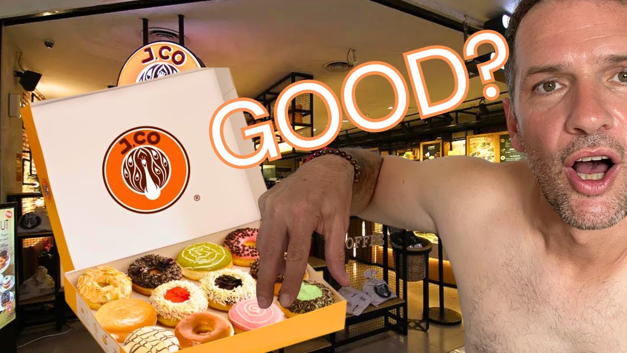 First Time Trying J.CO DONUTS in Indonesia 🇮🇩 BEST DONUTS in the World? 🍩 #jakarta
