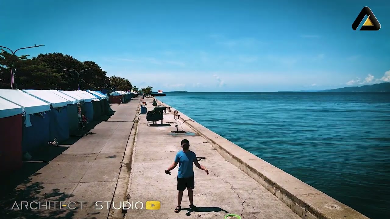 Surigao City, Philippines 4k  DRONE Shots
