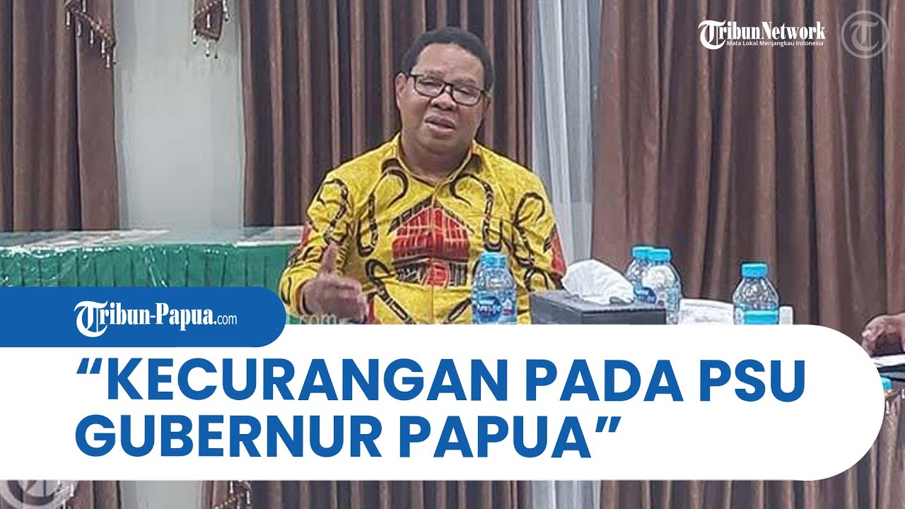 Sinode GKI Sebut PSU Gubernur Papua Cacat: Ada Intimidasi dan Penggelembungan Suara