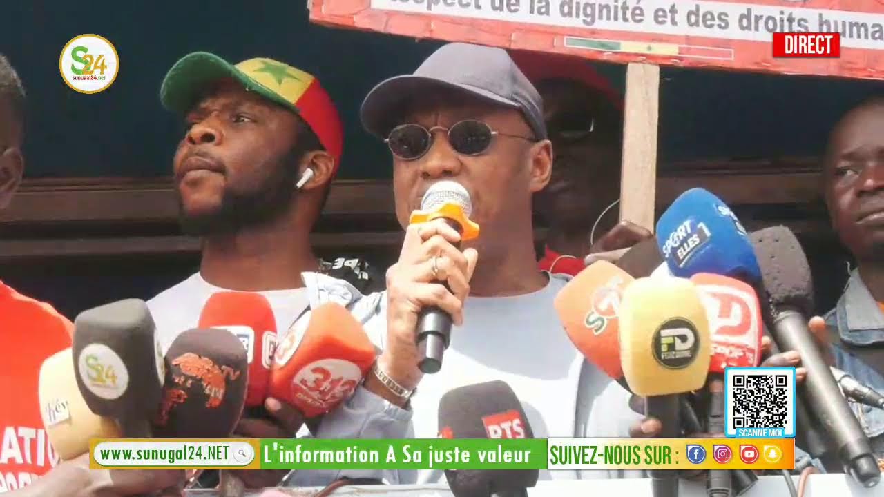 Direct: Manifestation pour la liberation des 18 suporters au maroc