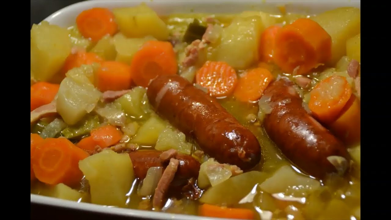 Potée saucisses Savoie recette cookeo