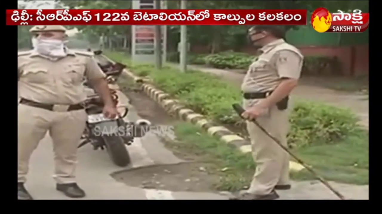 CRPF Sub-inspector Kills Senior and Self with Service Weapon in Delhi || Sakshi TV