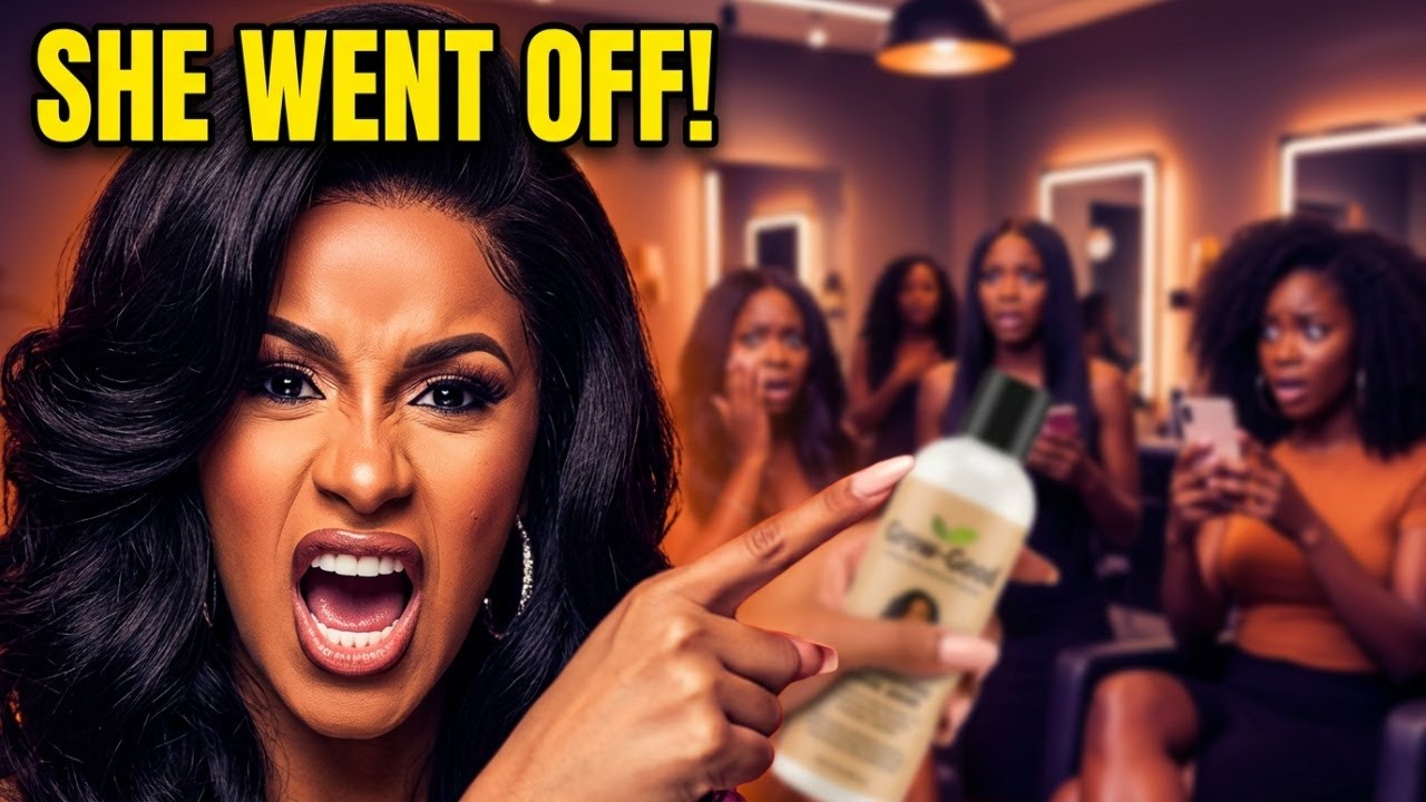 Cardi B Goes OFF ON BLK WOMEN Dissing her NEW HAIR CARE LINE Grow-Good’s product