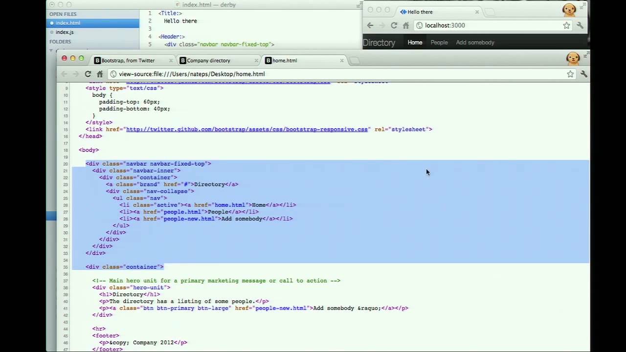 09 Derby  The full stack JavaScript framework for next generation web apps   Nate Smith and Brian No