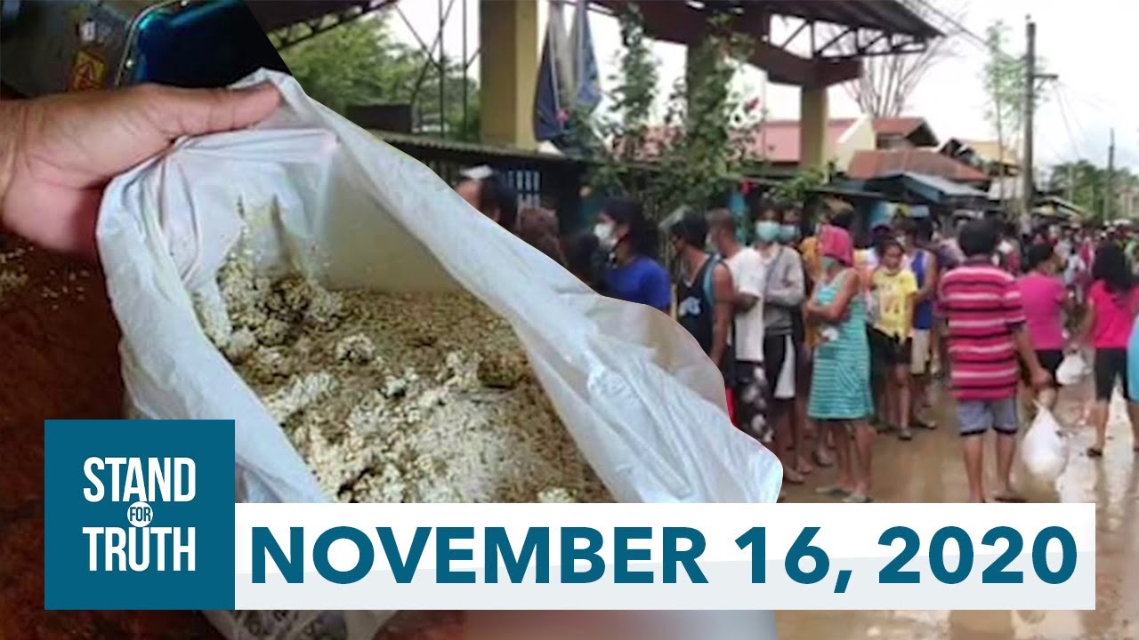 Stand for Truth: (November 16, 2020) Donation drives, pinasok ng scammers!