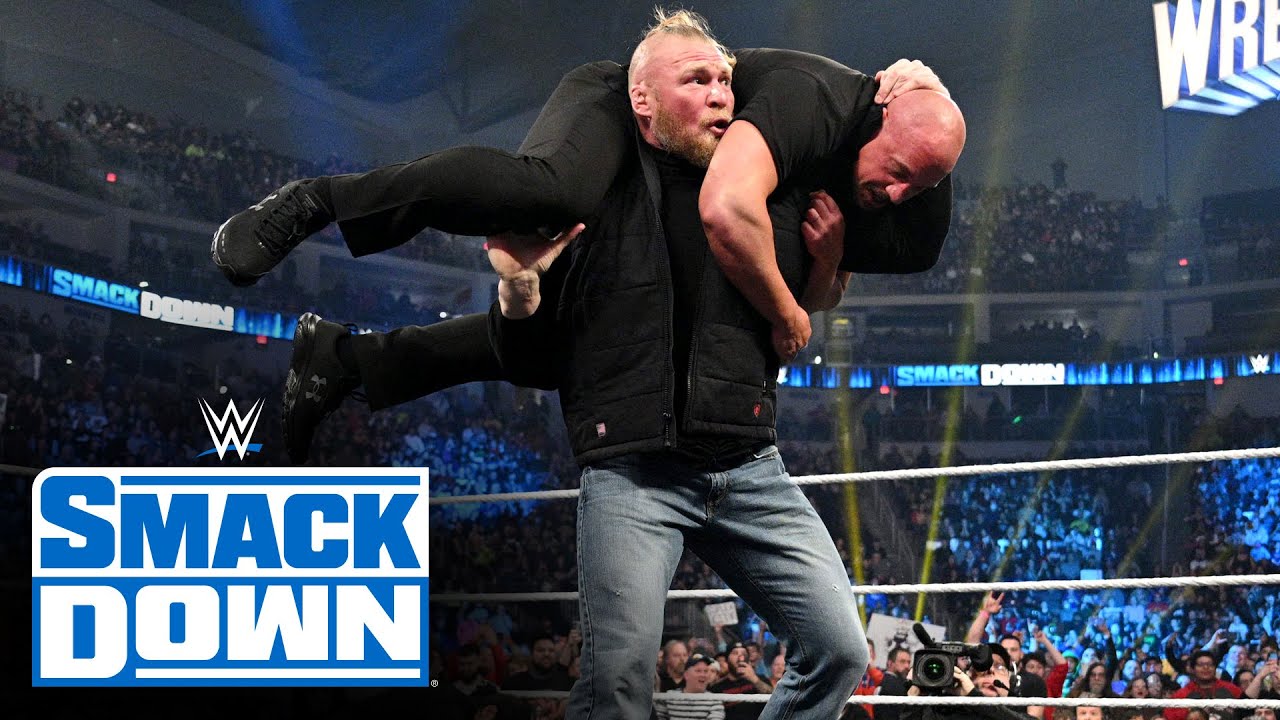 Brock Lesnar decimates Roman Reigns&rsquo; security ambush: SmackDown, Feb. 25, 2022