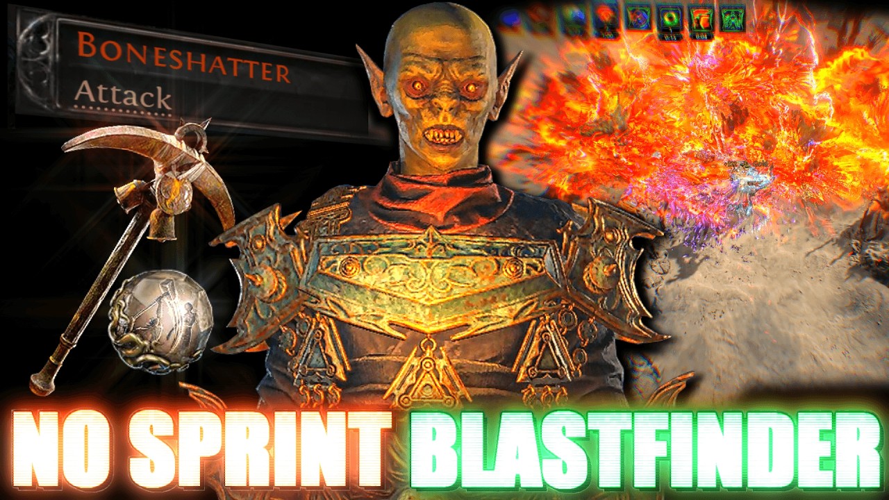 THE NO SPRINT GALV SHARDS BLASTFINDER GUIDE (POE 2)