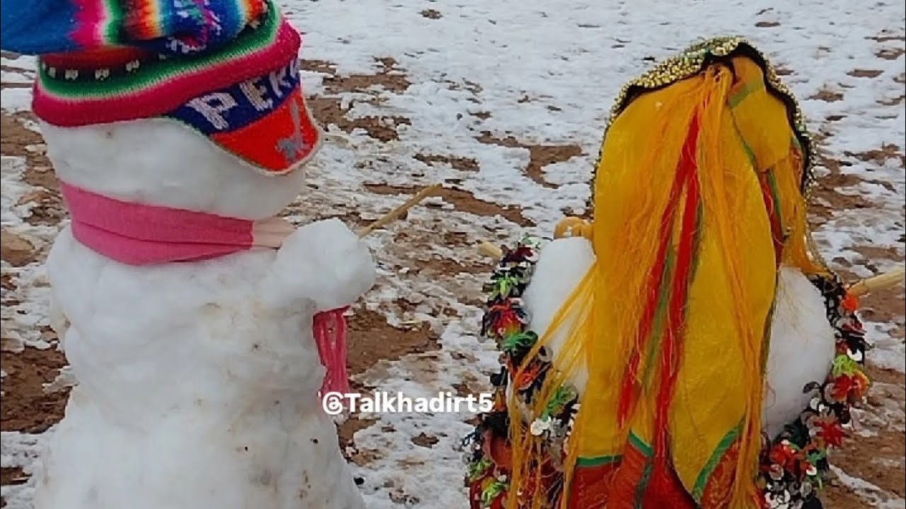 Dadès Aujourd'hui il niége                            مشاهد سقوط التلوج بدادس اليوم