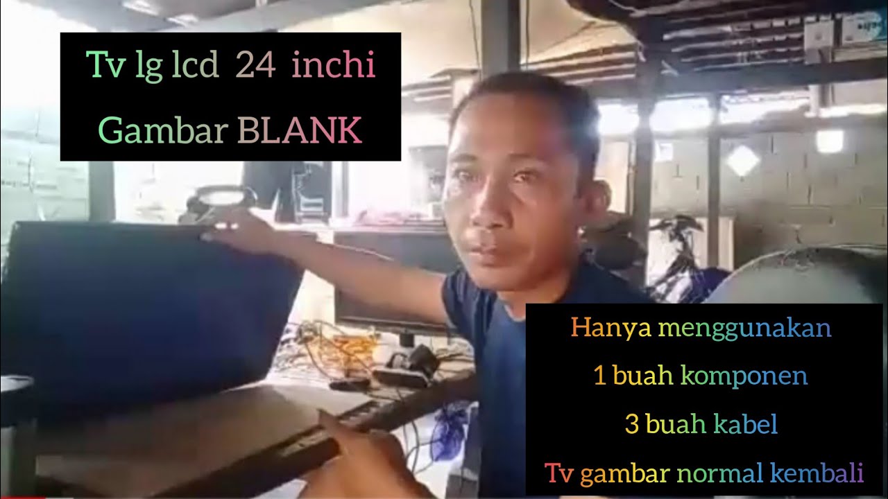 #Tv lcd LG (blank) membuat tegangan input  12 v untuk ticon ini cara nya#