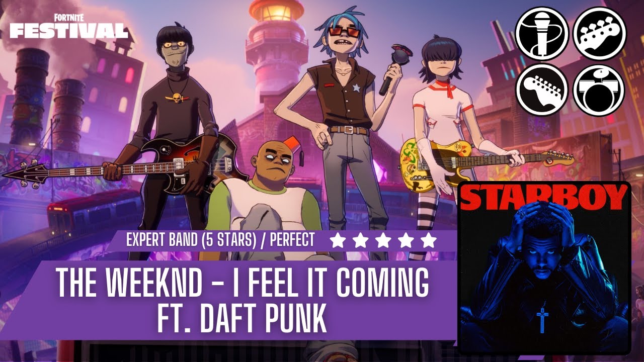 The Weeknd — I Feel It Coming при участии Daft Punk | Фестиваль Fortnite [ПОЛНАЯ ГРУППА EXPERT, 1...