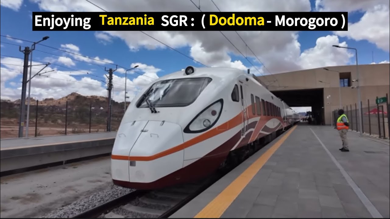 First Time on Tanzania’s Modern SGR Train | Passing Through Hidden Caves! 🇹🇿 