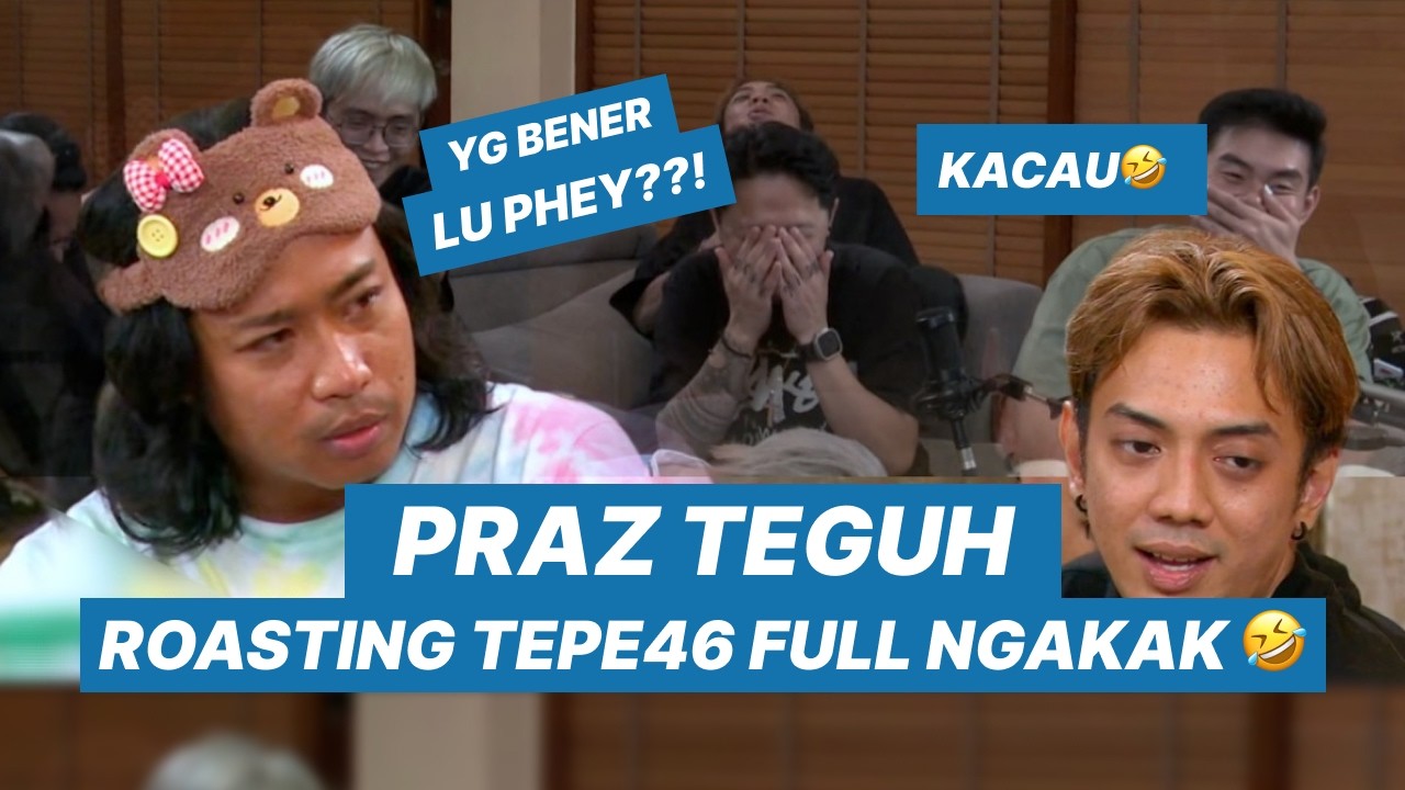 PRAZ TEGUH ROASTING TEPE ABIS-ABISAN di MARAPTHON A4ACLAN! 🤣 (Full Highlight)