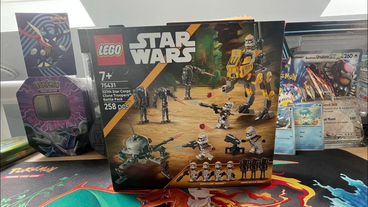 Lego Star Wars 327th clone trooper battle pack review ￼