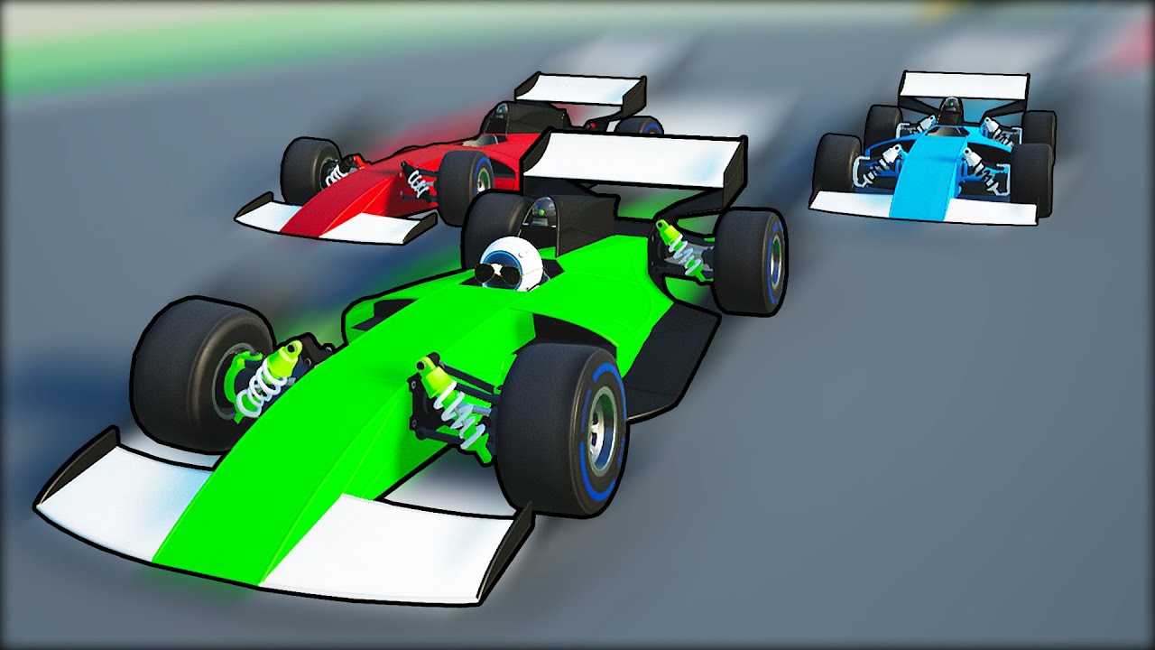 I Built Automated F1 Cars to Race With Because I Need More Friends... (Main Assembly Gameplay)