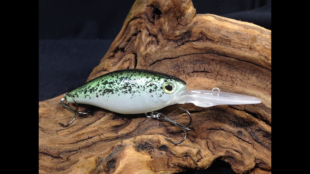 How to Paint a Crappie Pattern Crankbait