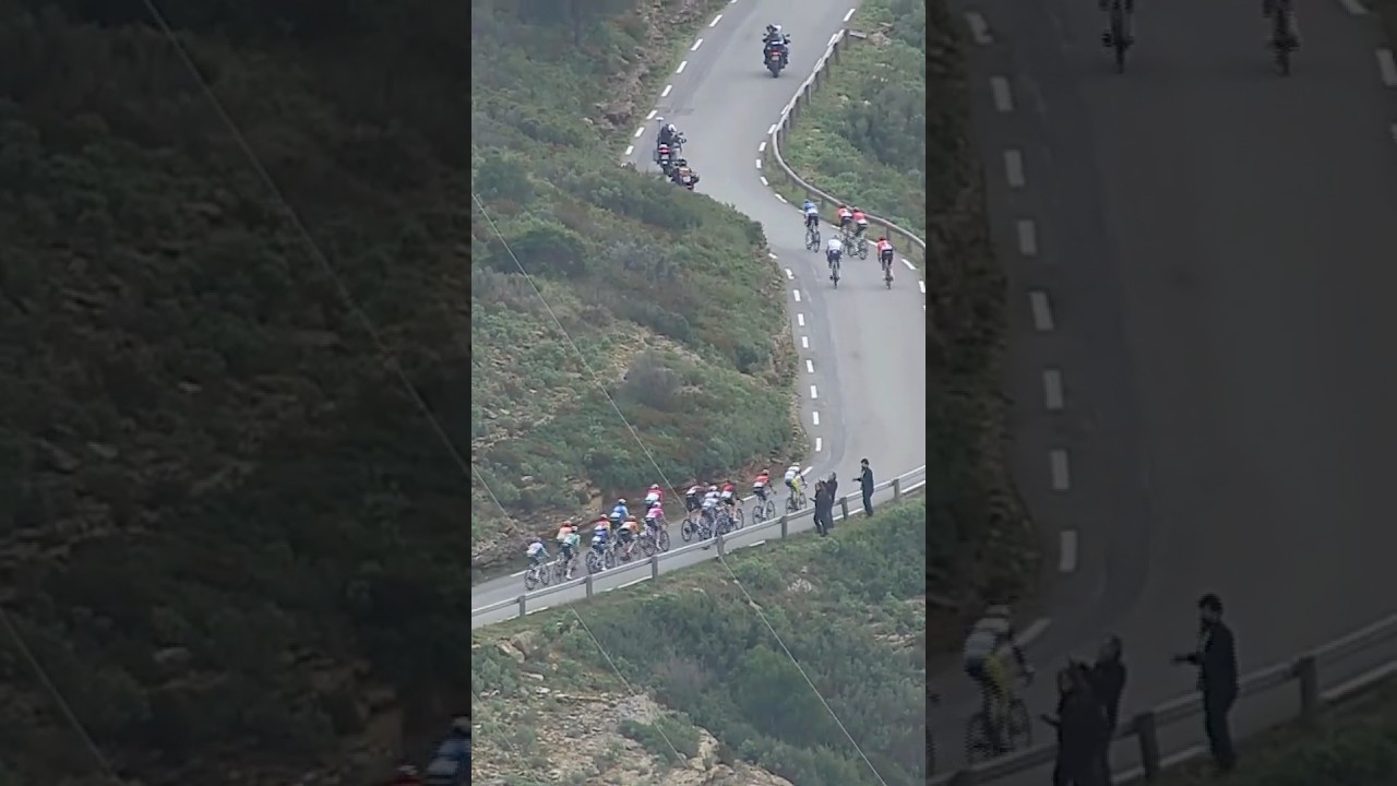 Revivez la premi&egrave;re attaque de Paul Seixas dans une course pro #cycling #sports #cyclisme