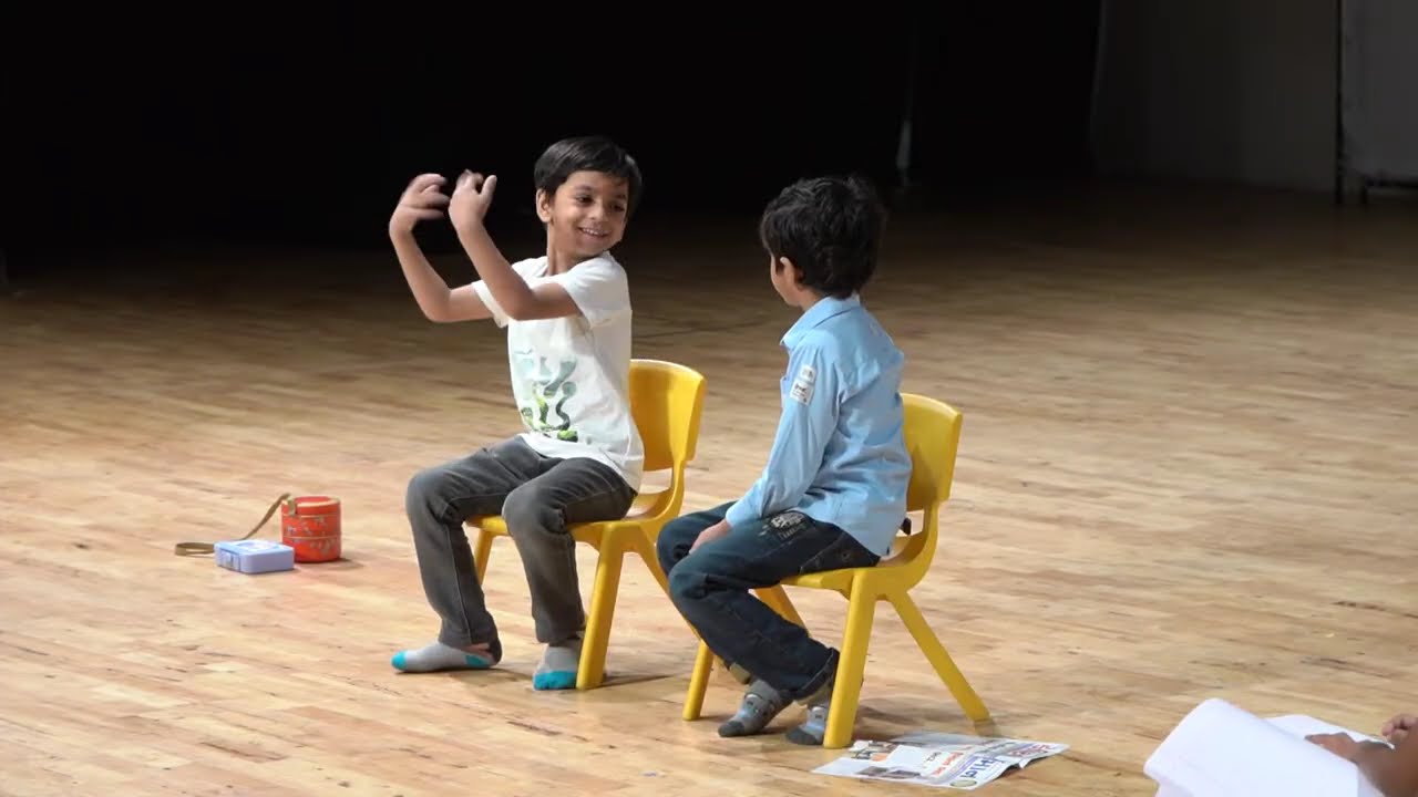 Old Age Home Drama Perfomed By Students Of SR:KG| #dance #joyouskids #srkg |