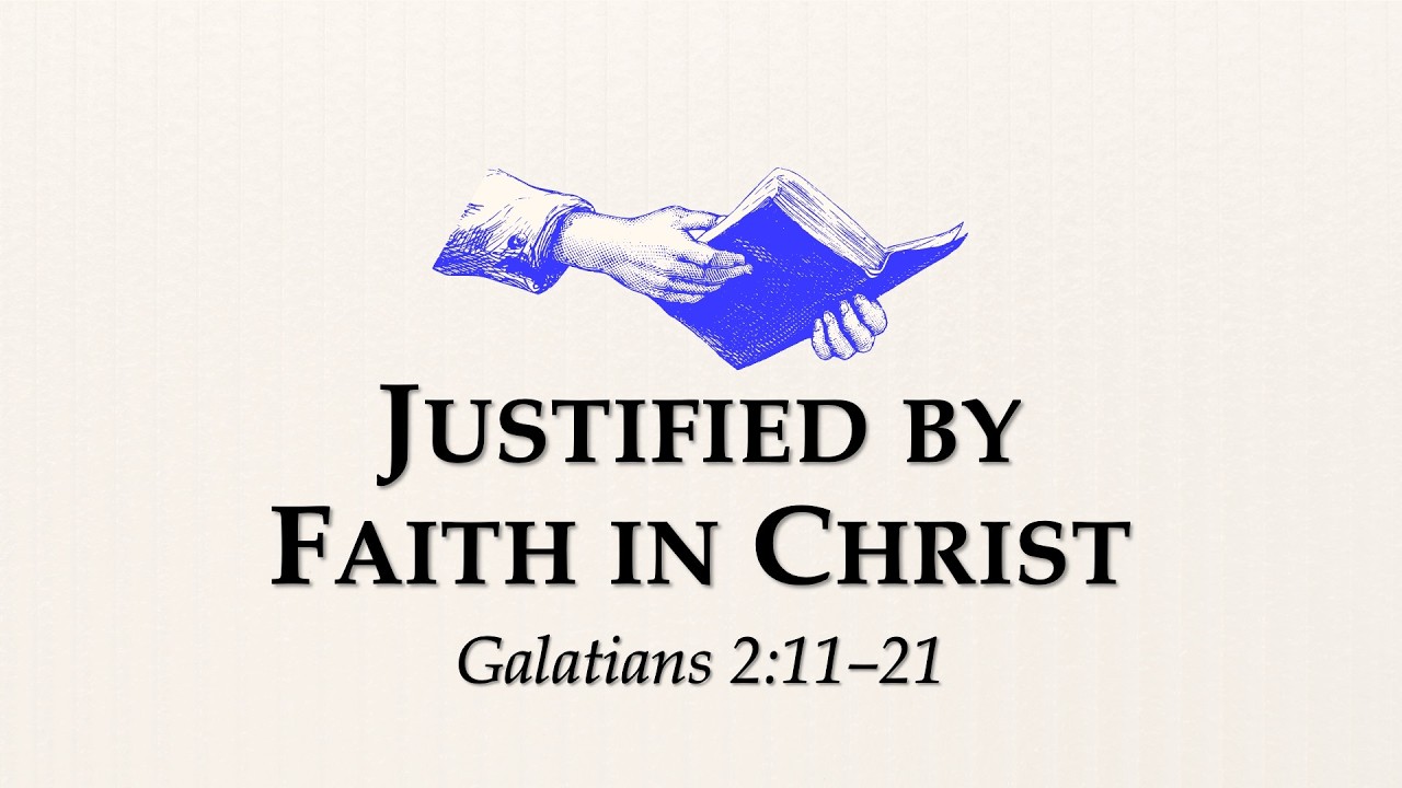 March 8, 2026 - “Justified by Faith in Christ