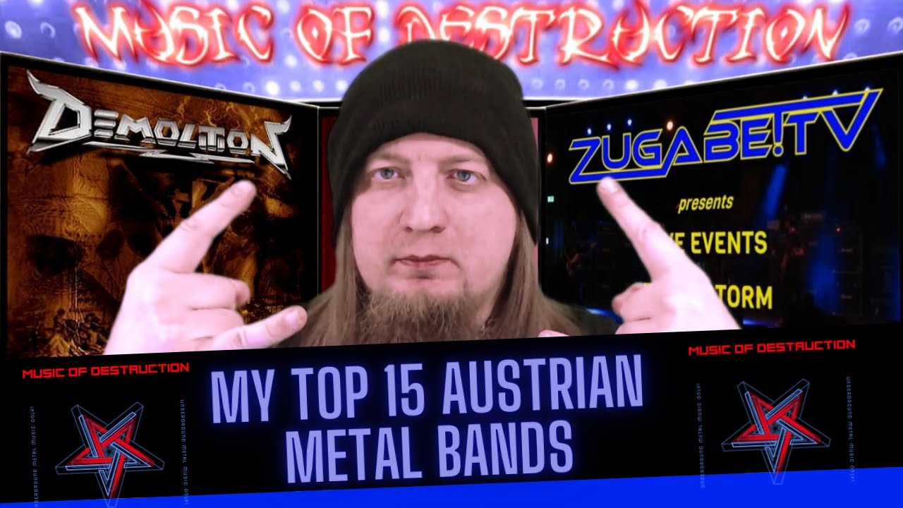 ▶️My Top 15 Austrian Metal Bands◀️