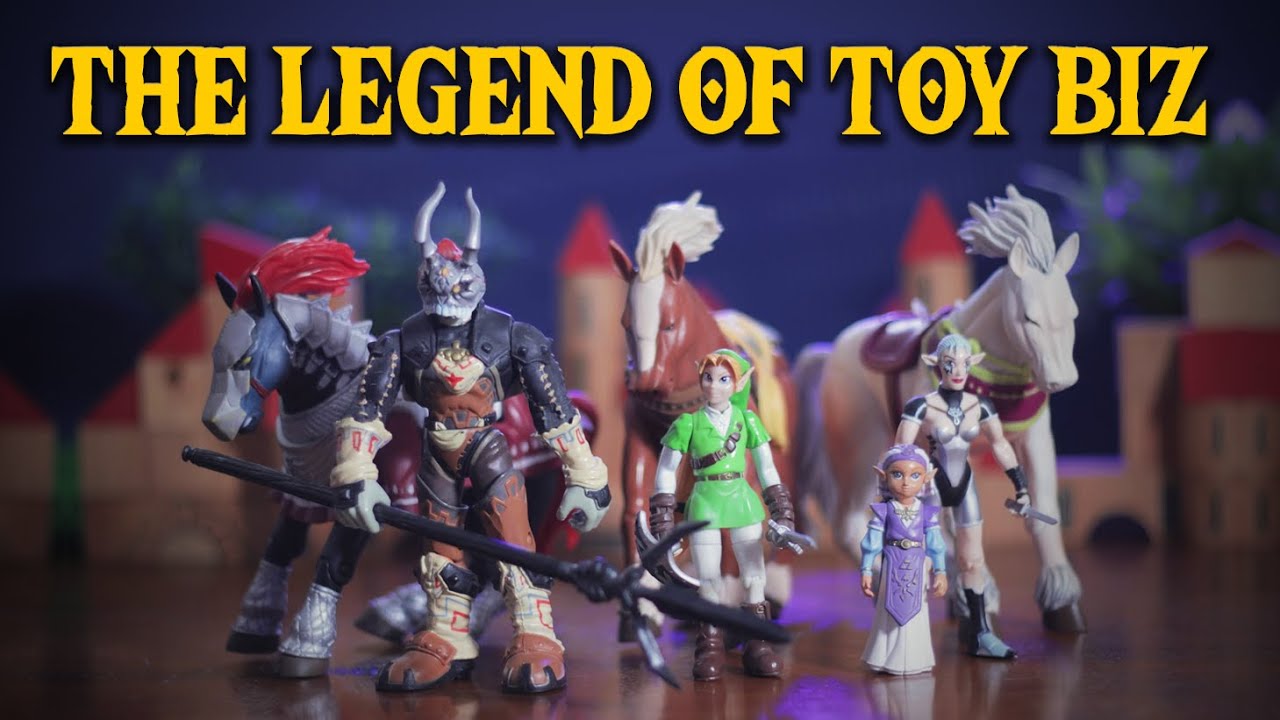 Retro Zelda: Ocarina of Time Action Figure Showcase / Review in 4K