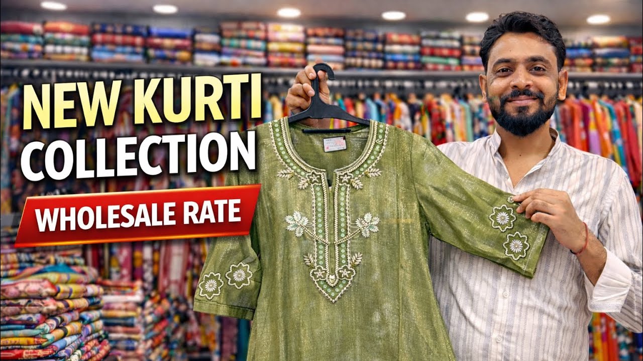₹99 Kurti Wholesale 😱 | Surat New Kurti Collection 2026