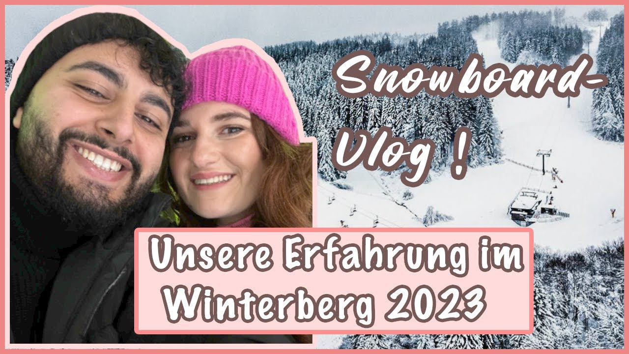 Snowboard fahren im Winterberg 2023 🏂 | Deutschlands beliebtester Skigebiet 😍 | Snowboarding- Vlog 😎