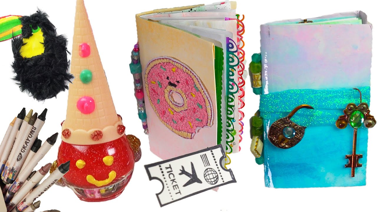 DIY Summer Craft Junk Journals
