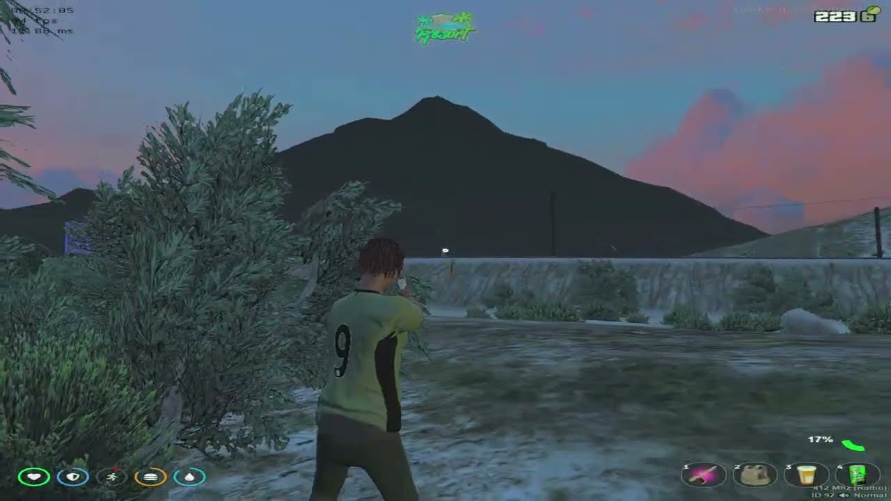 Fui tentar fazer um rp imersivo no server do marido da Art Girl e olha no que deu..