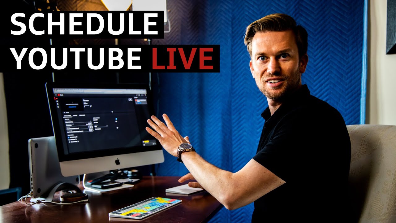 How to Schedule a YouTube Live Stream | New YouTube Studio Method