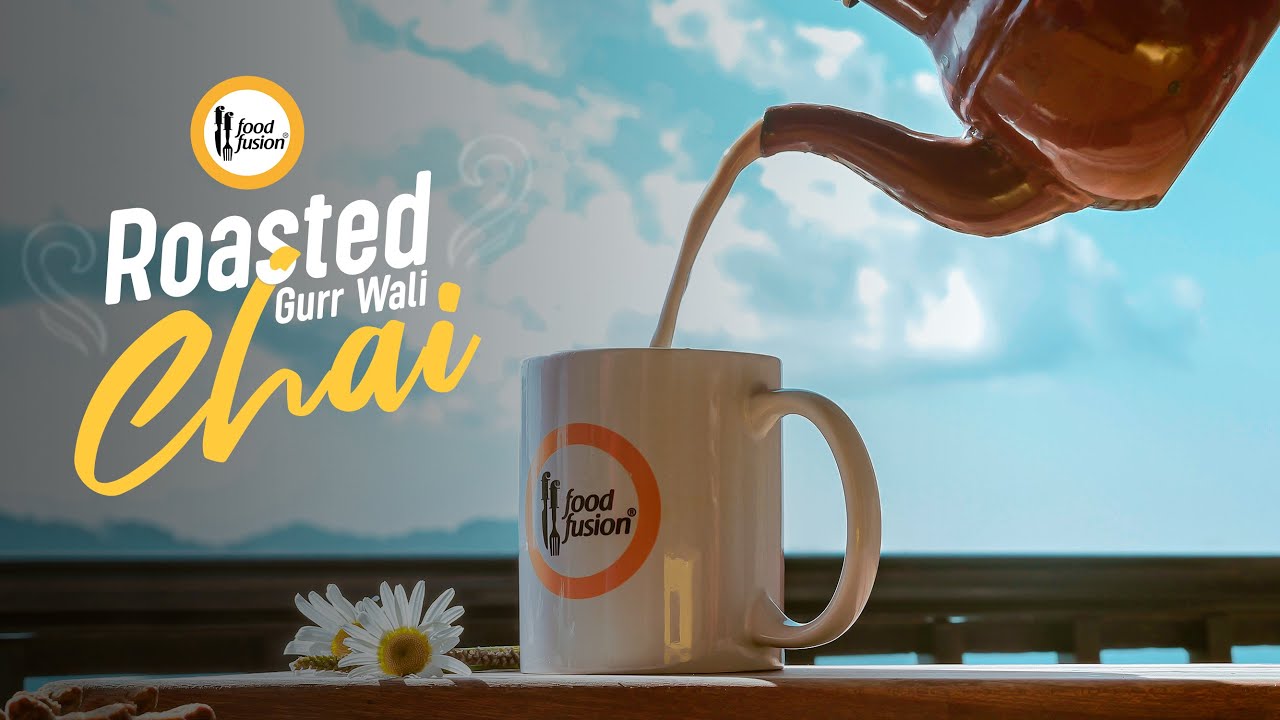 Roasted Milk Tea with Gurr Recipe by Food Fusion