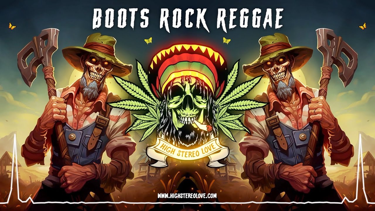 Cas Haley - Boots Rock Reggae - Vol. 1 🌵 (New Reggae 2023 / Reggae Cover 2023 / Album Lyric Video)