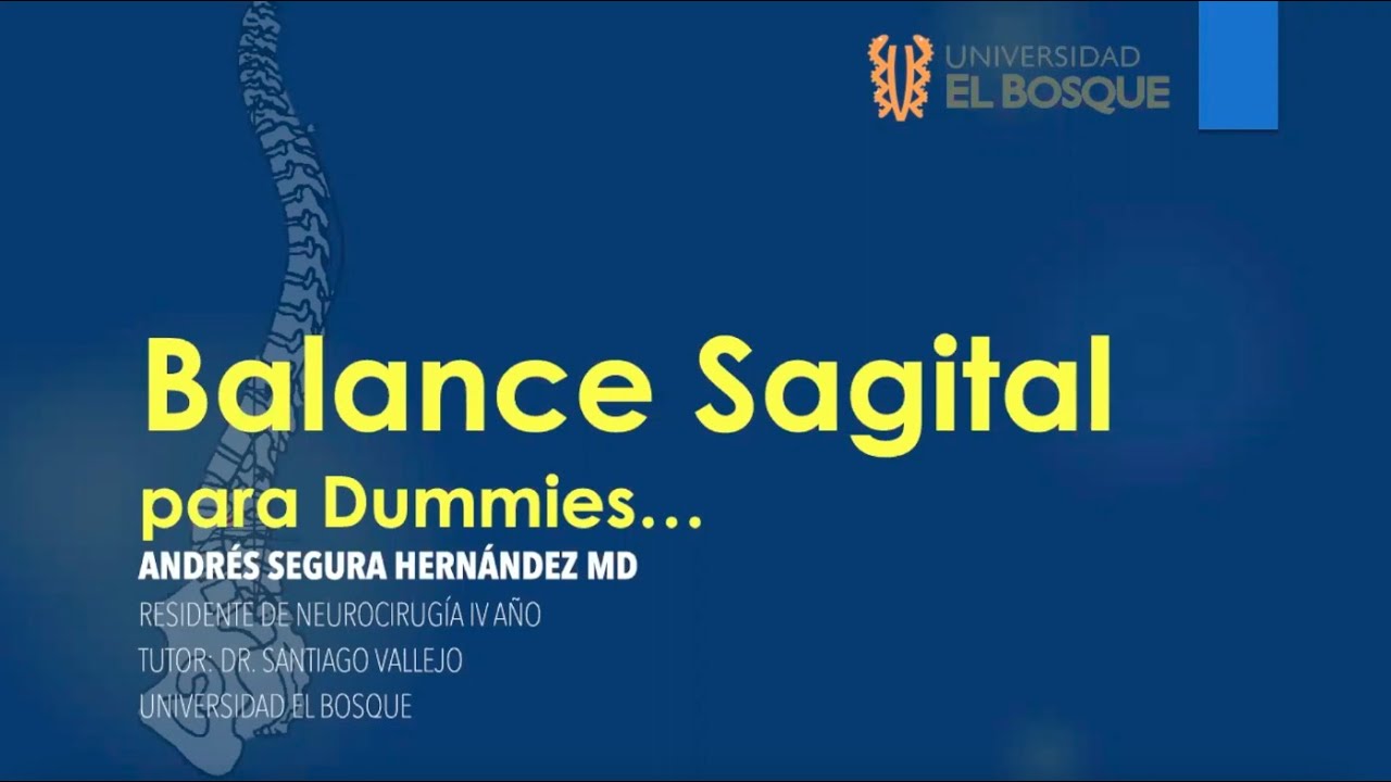 Balance sagital para dummies