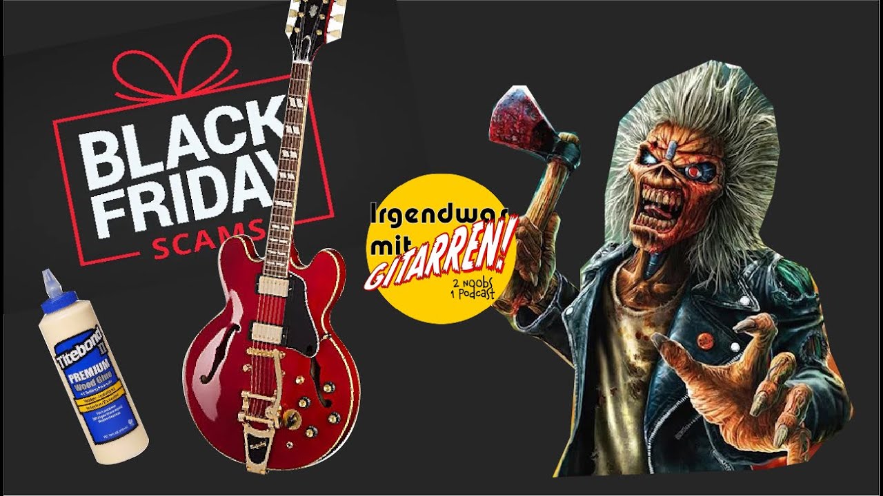 Black Friday Recap, Epiphone Back to the Future und Iron Maiden | Irgendwas mit Gitarren!