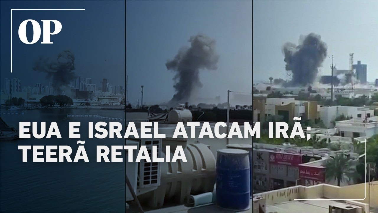 EUA e Israel atacam o Ir&atilde; e retalia&ccedil;&atilde;o eleva tens&atilde;o no Oriente M&eacute;dio
