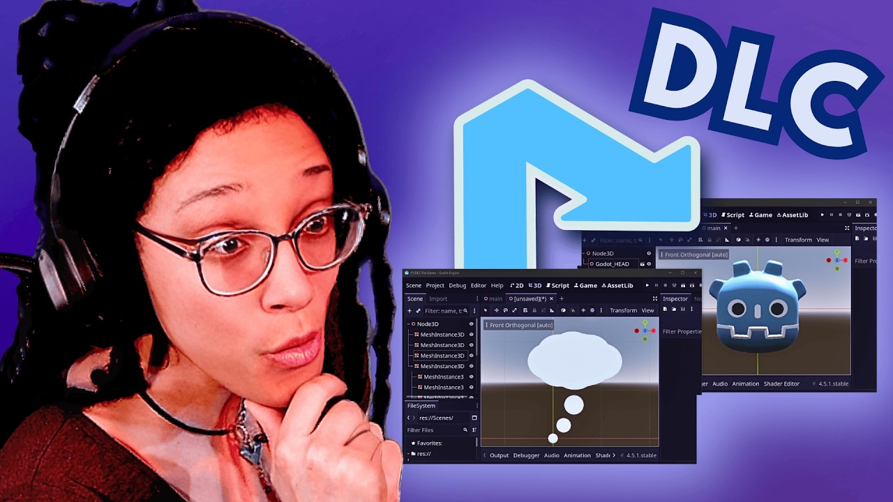 【🔴LIVE】 Godot PCK file minigame 