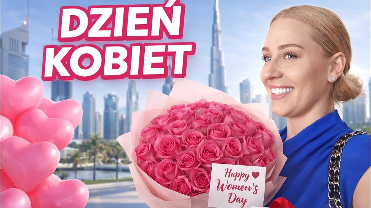 ANDZIAKS DZIEŃ KOBIET W DUBAJU💗 SPECJALNA NIESPODZIANKA🎁