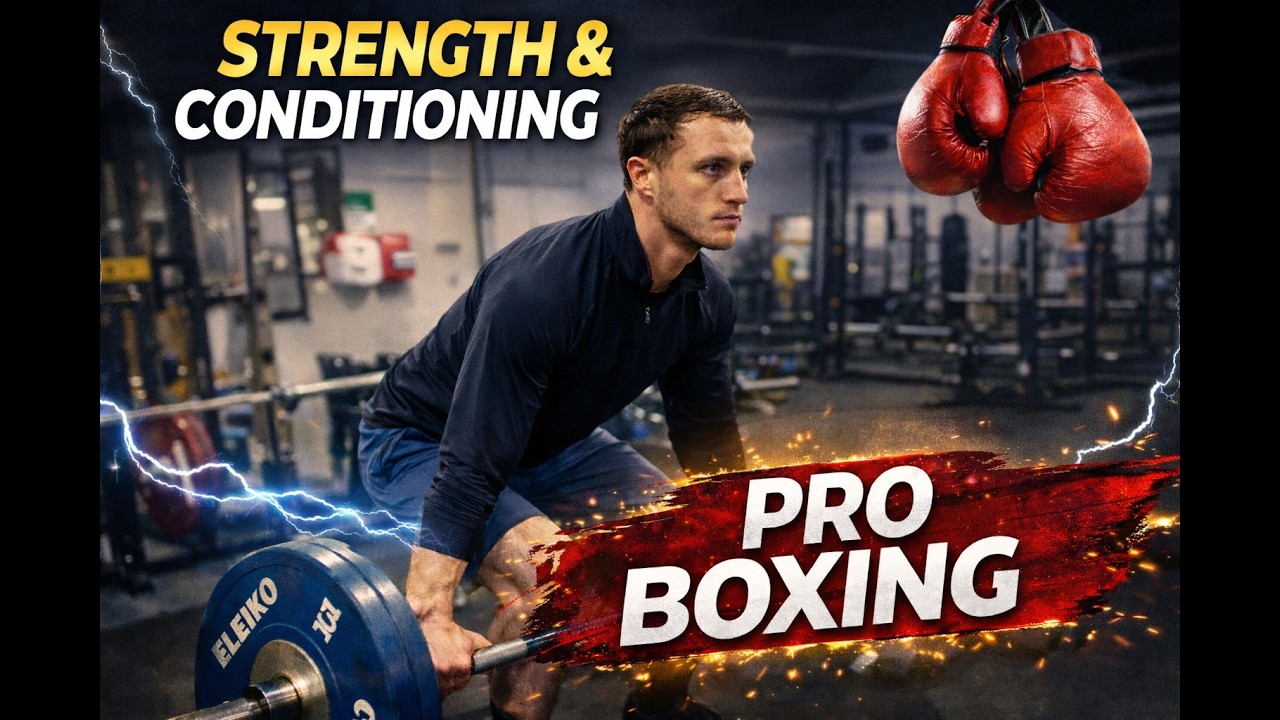 Strength & Conditioning for Boxing  - Out of camp session for a Professional Boxer